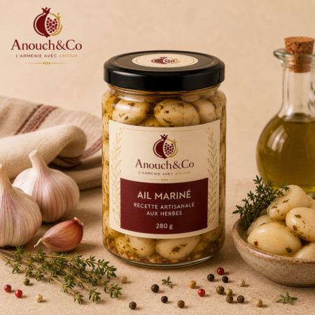 Ail mariné (190gr)