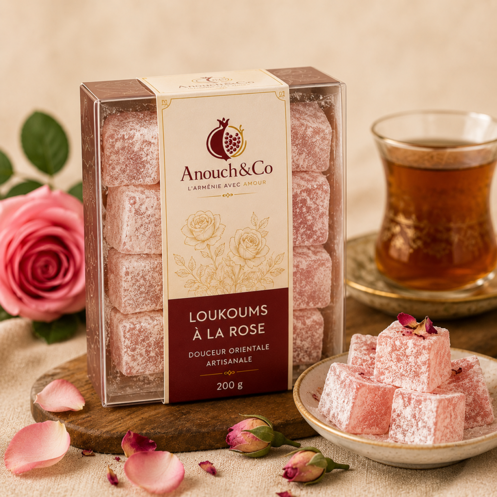 Loukoums à la rose (200gr)
